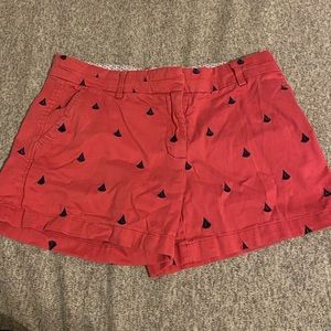 British Khaki Sailboat Shorts